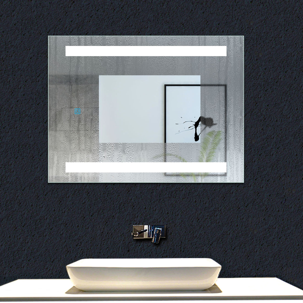 Ocean Miroir salle de bain LED avec éclairag + miroir mural cosmétique –  Océan Sanitaire