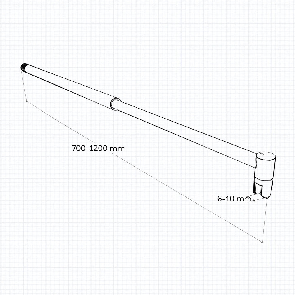 Océan Paroi de douche 78-158 x200cm paroi de douche à l'italienne cont –  Océan Sanitaire